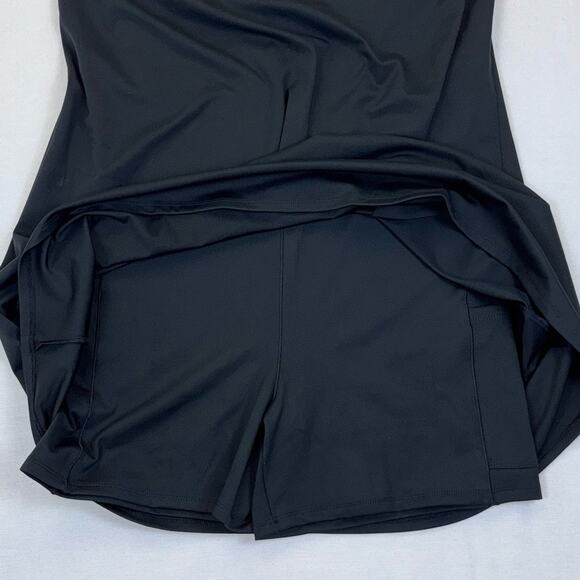 Madewell Flex 2.0 Fitness Dress Womens XL True Black Biker Short - Picture 6 of 13